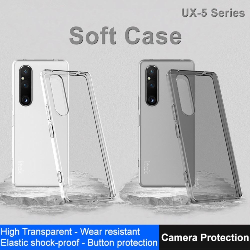 Sony Xperia 1 V TPU Case Crystal Clear