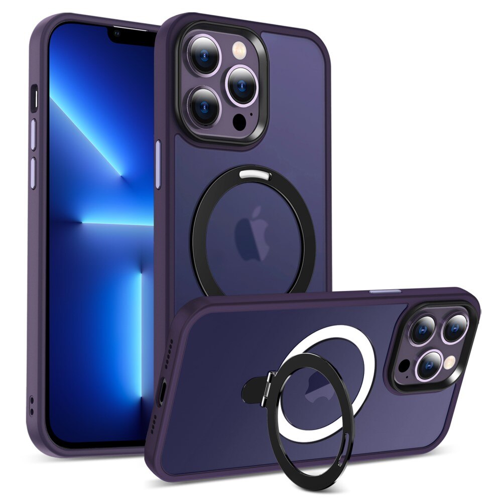 iPhone 13 Pro Hybrid Case MagSafe Ring Purple