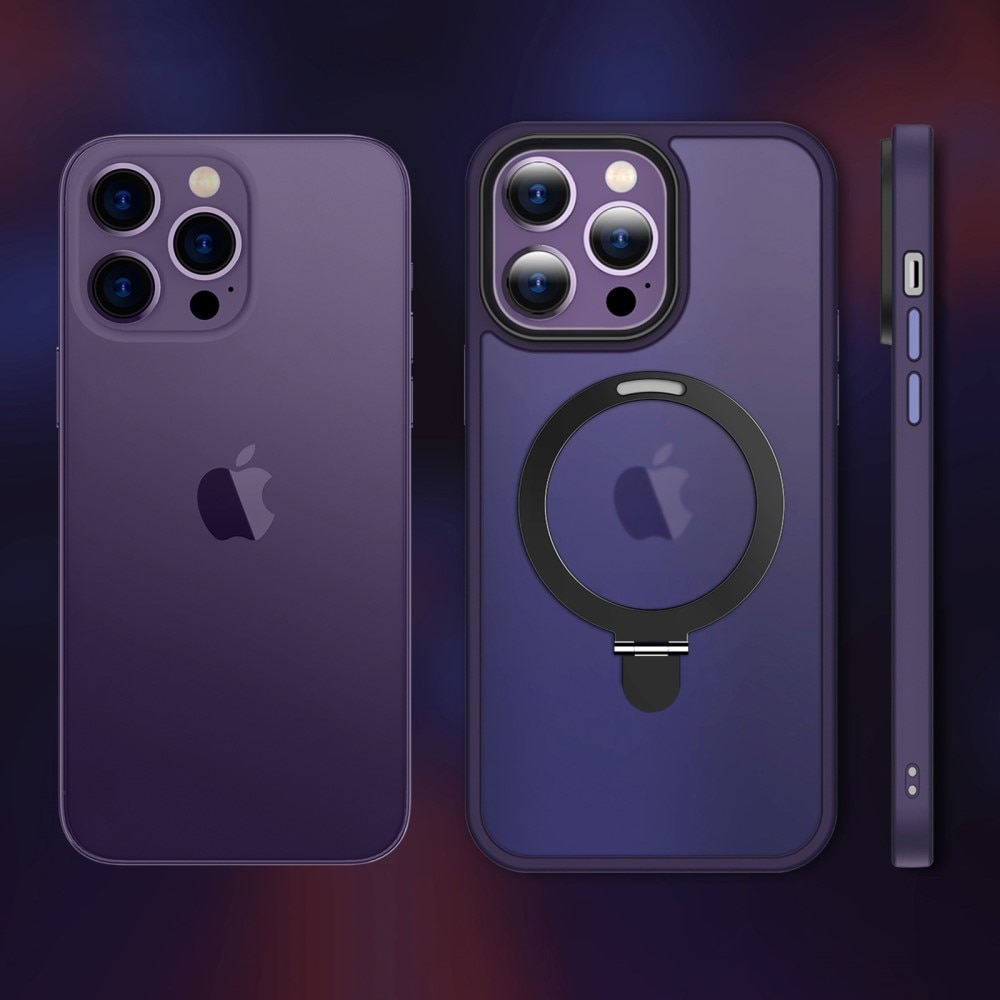iPhone 13 Pro Hybrid Case MagSafe Ring Purple