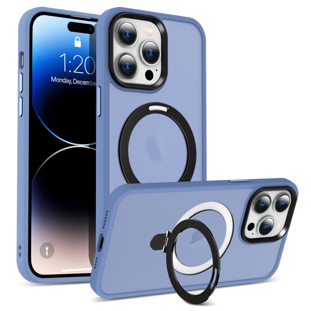 iPhone 14 Pro Max Hybrid Case MagSafe Ring Blue