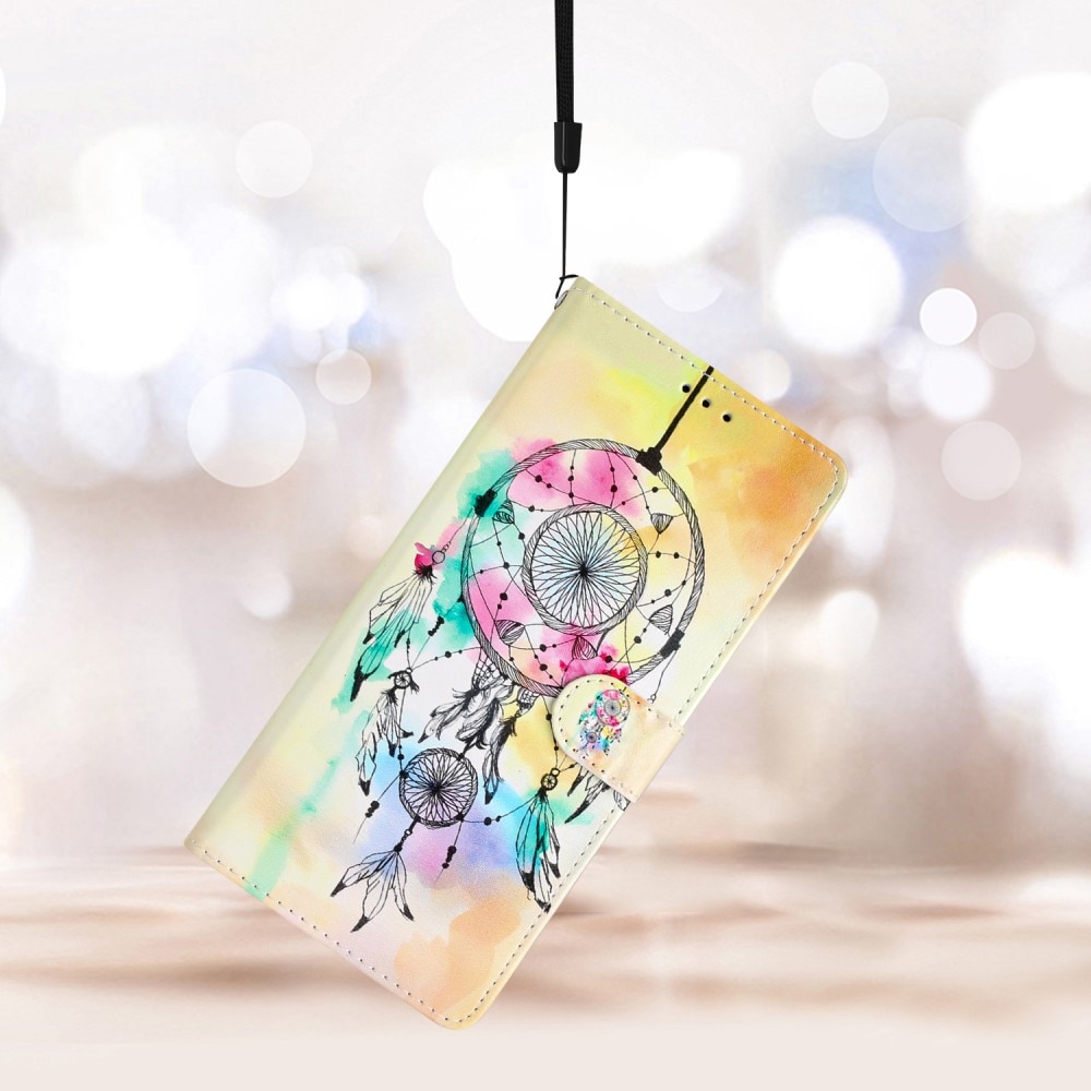 Google Pixel 6a Wallet Book Cover Dream Catcher