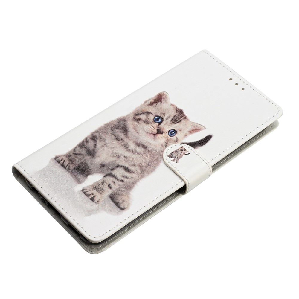 Google Pixel 6a Wallet Book Cover Kitten