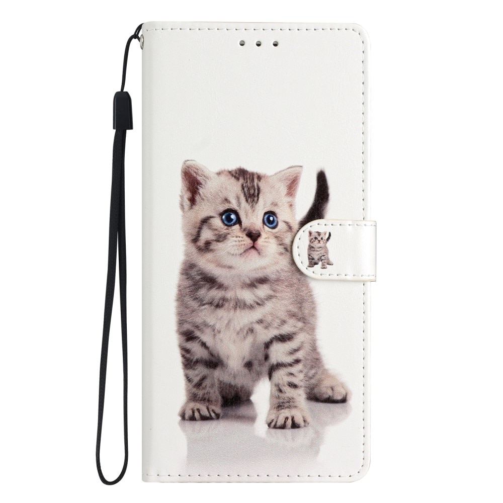 Google Pixel 6a Wallet Book Cover Kitten