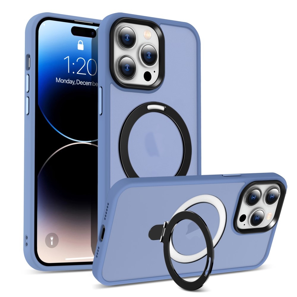iPhone 14 Pro Hybrid Case MagSafe Ring Blue