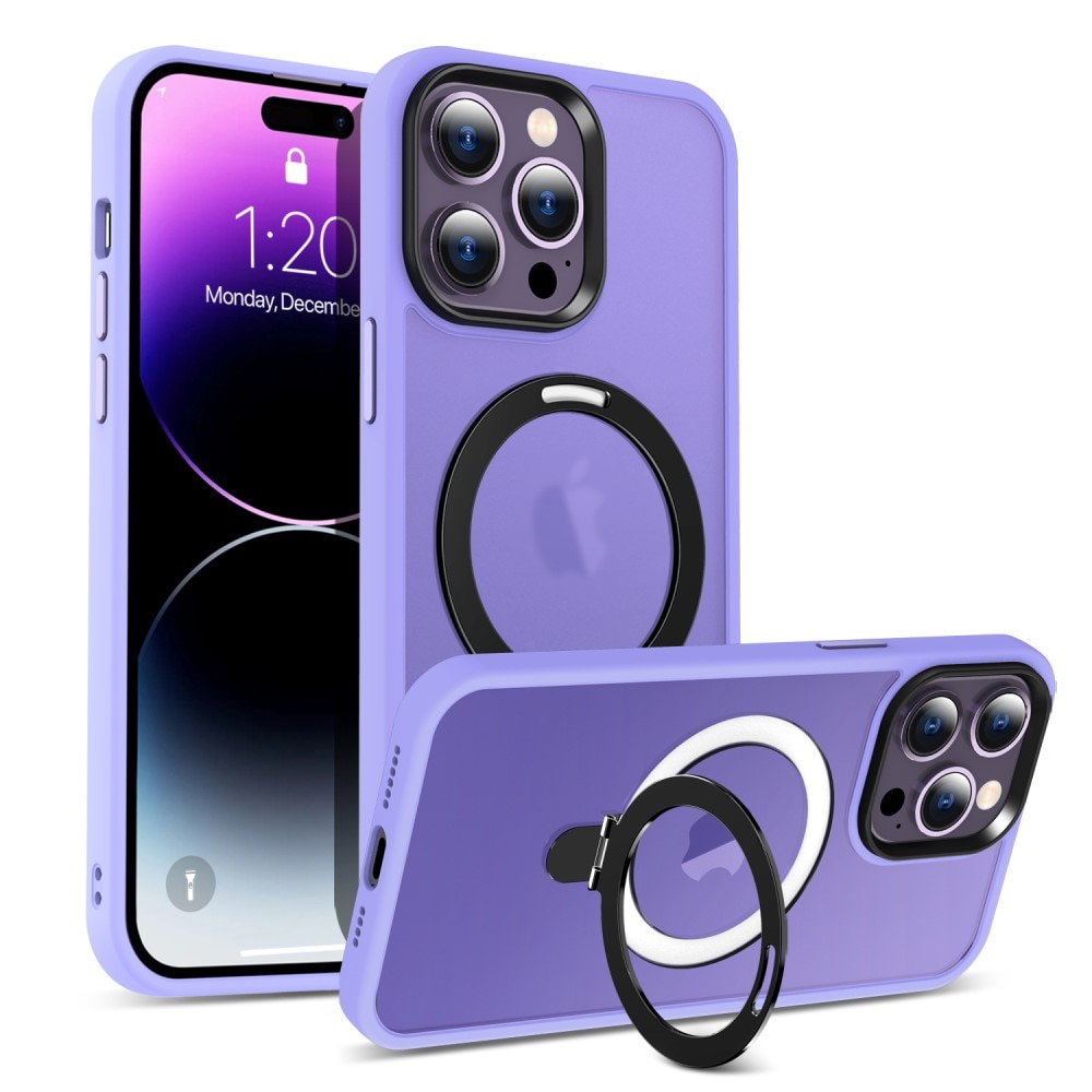 iPhone 14 Pro Hybrid Case MagSafe Ring Lavender