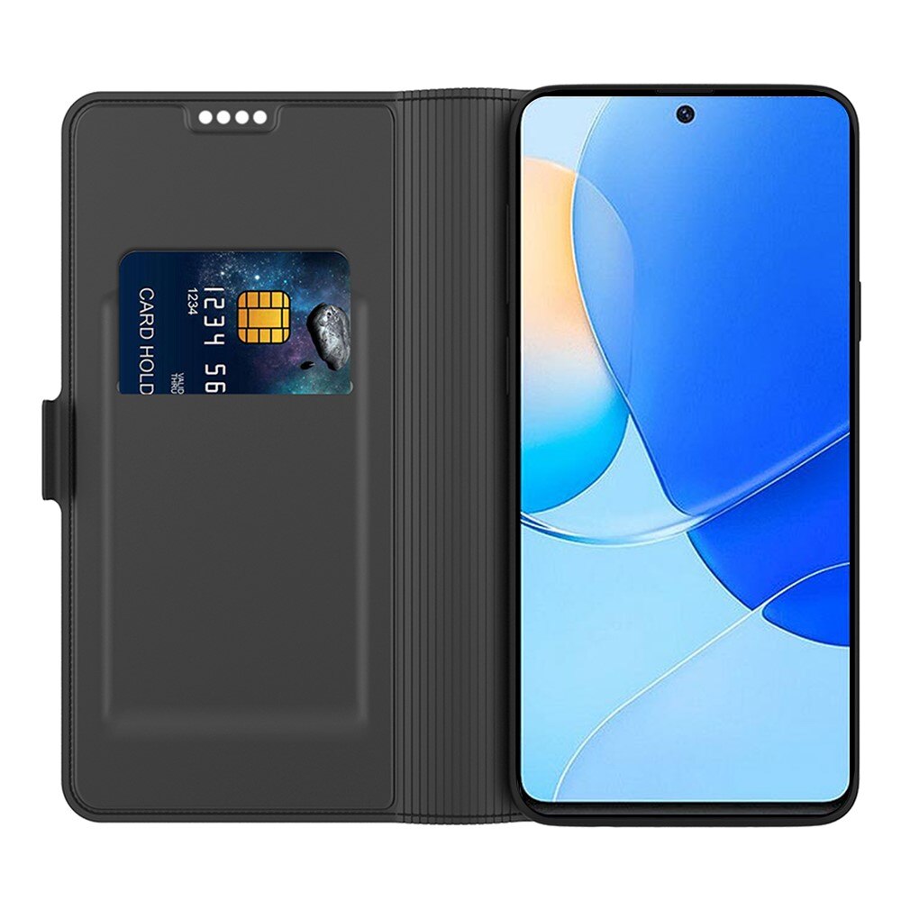 Huawei P60/P60 Pro Slim Card Wallet Black