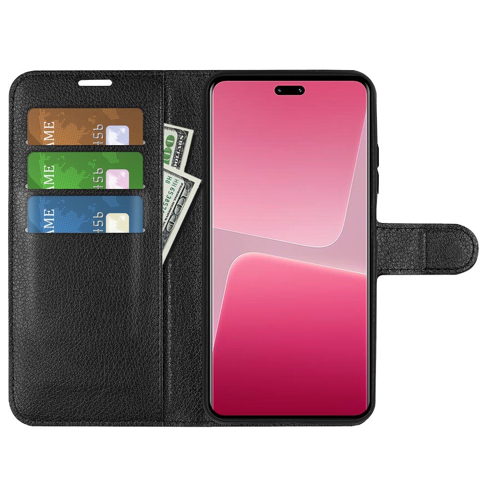 Xiaomi 13 Lite Wallet Book Cover Black