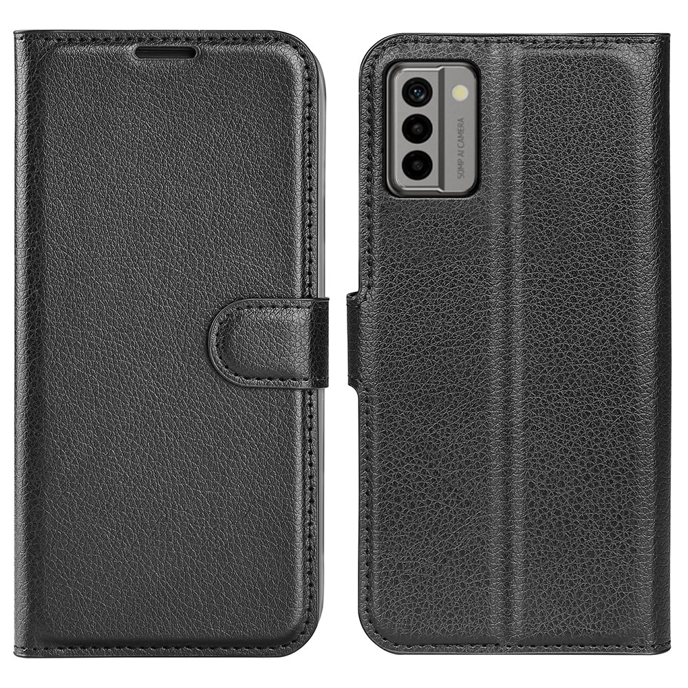 Nokia G22 Wallet Book Cover Black