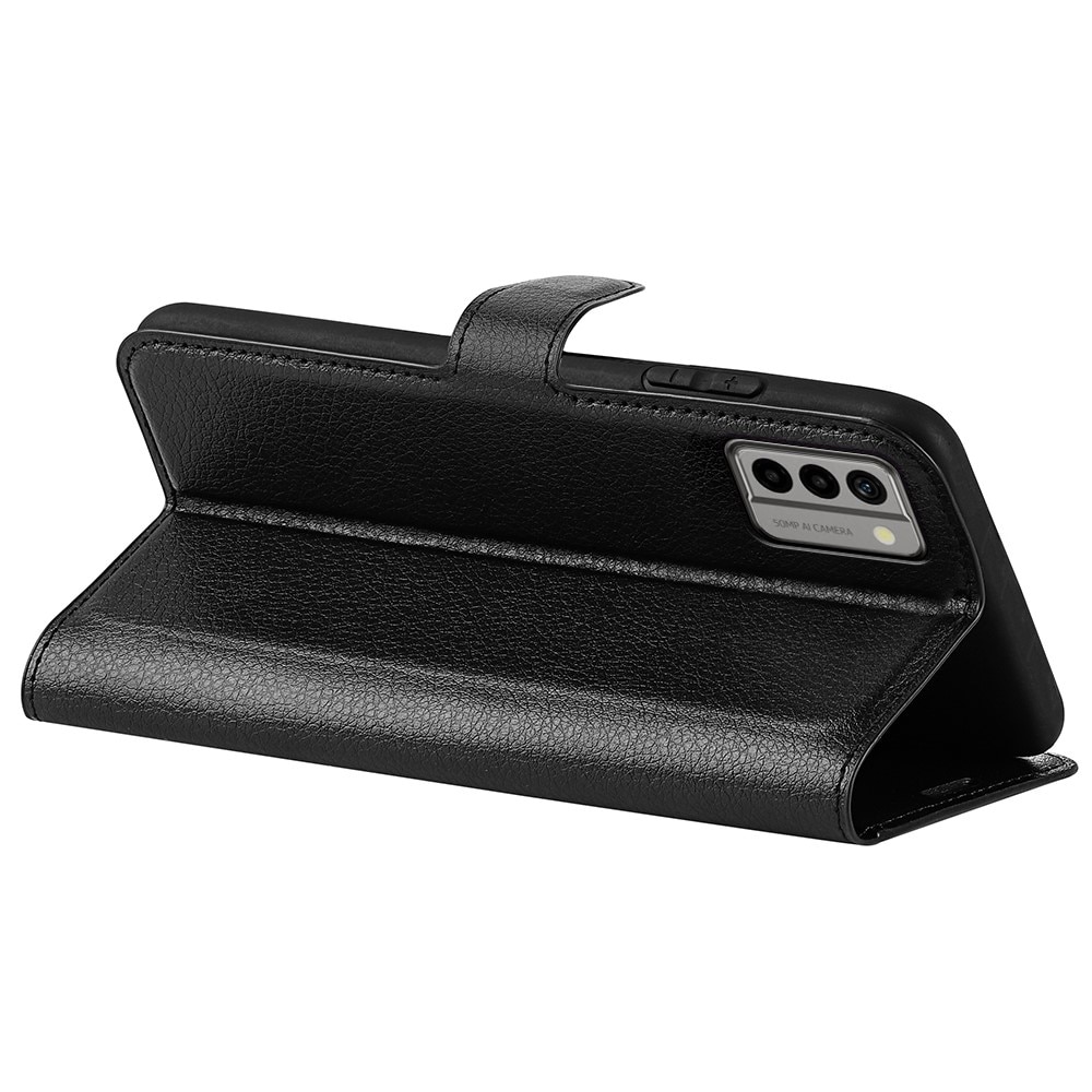 Nokia G22 Wallet Book Cover Black