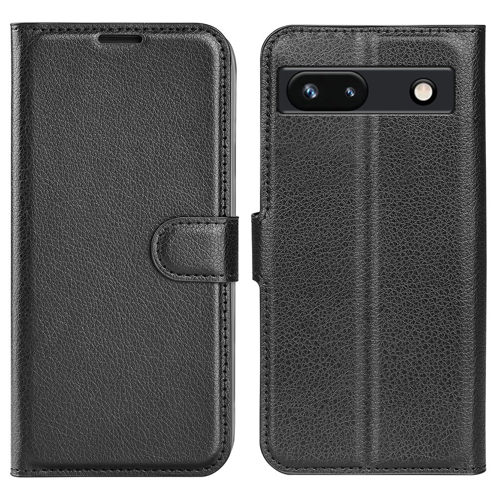 Google Pixel 7a Wallet Book Cover Black