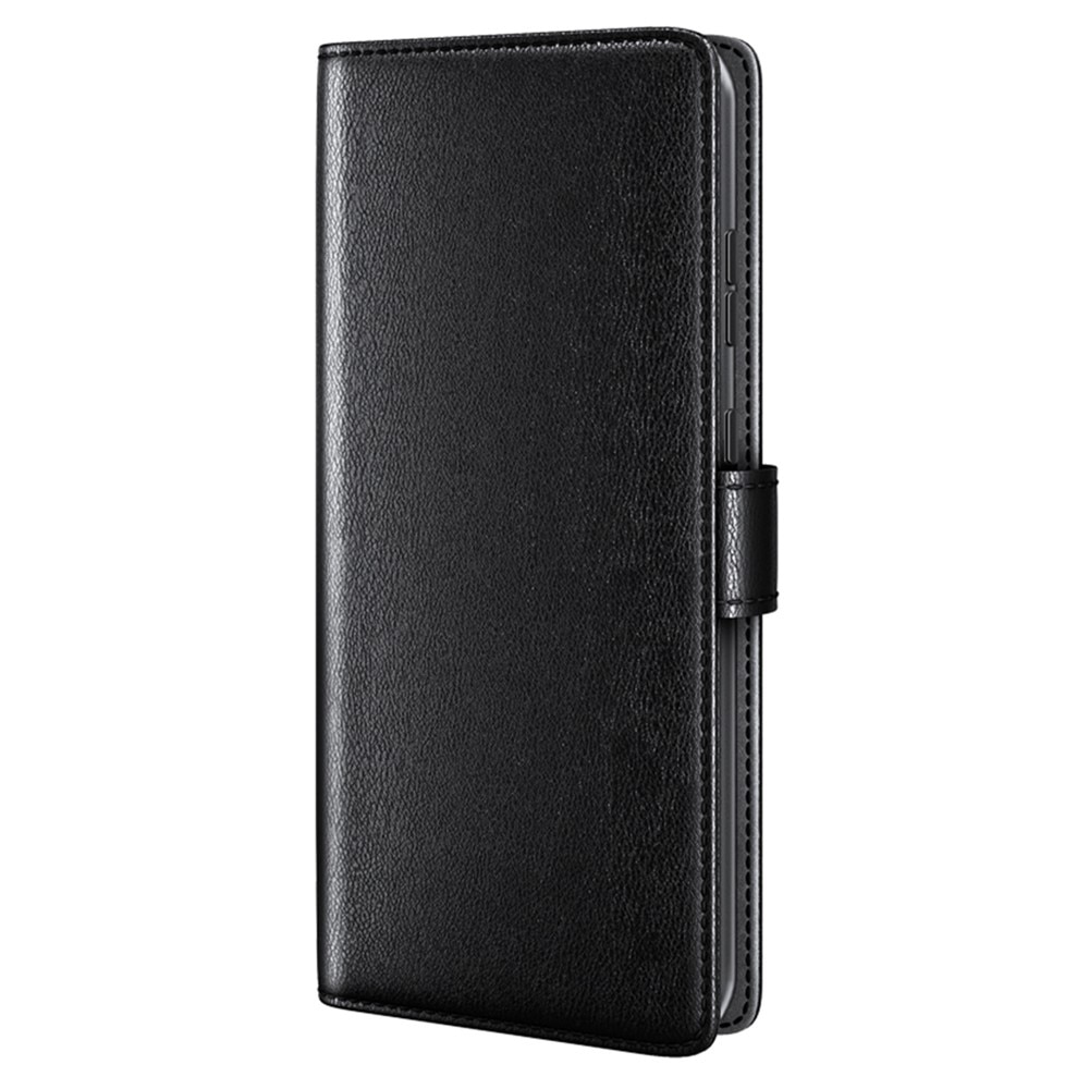 Samsung Galaxy A24 Genuine Leather Wallet Case Black