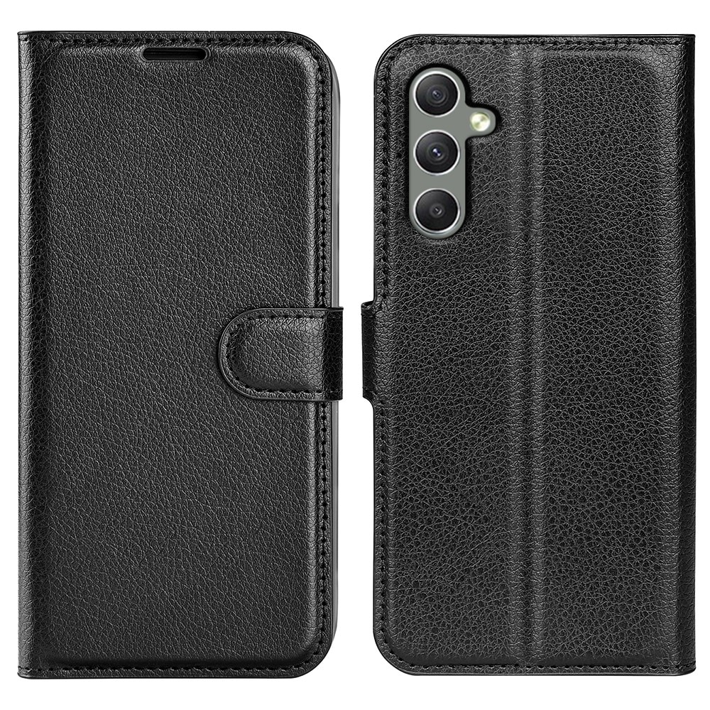 Samsung Galaxy A24 Wallet Book Cover Black