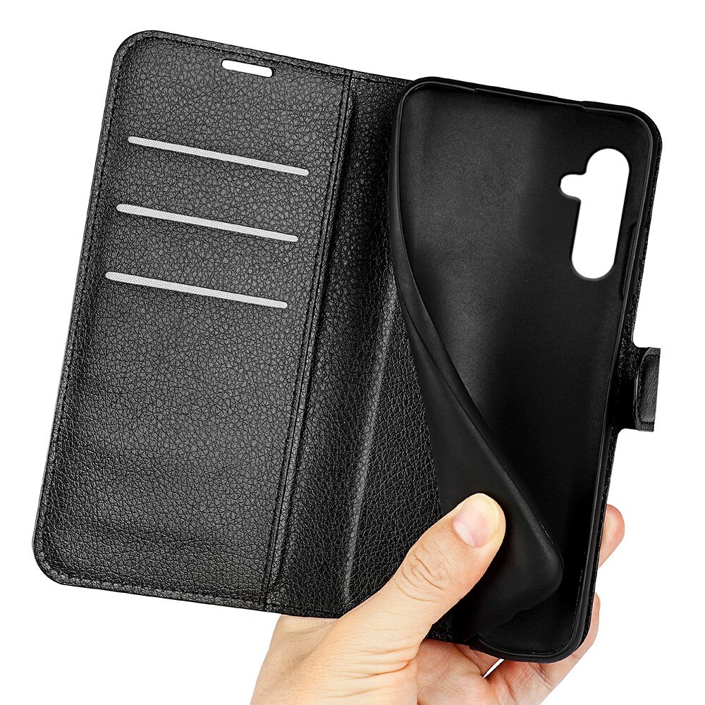 Samsung Galaxy A24 Wallet Book Cover Black