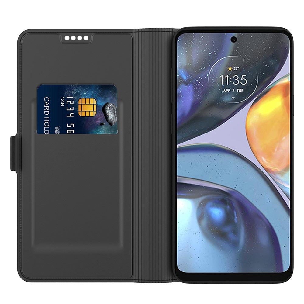 Motorola Edge 40 Pro Slim Card Wallet Black