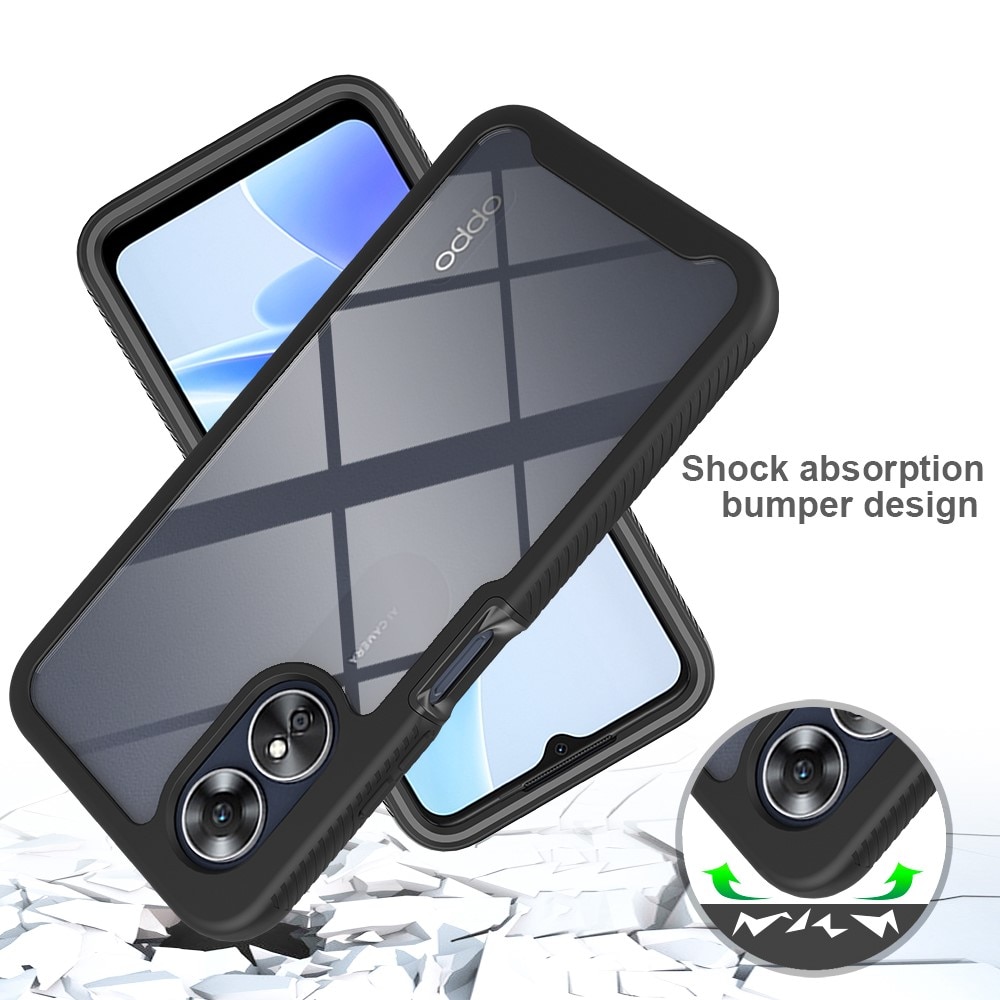 Oppo A17 Full Protection Case Black