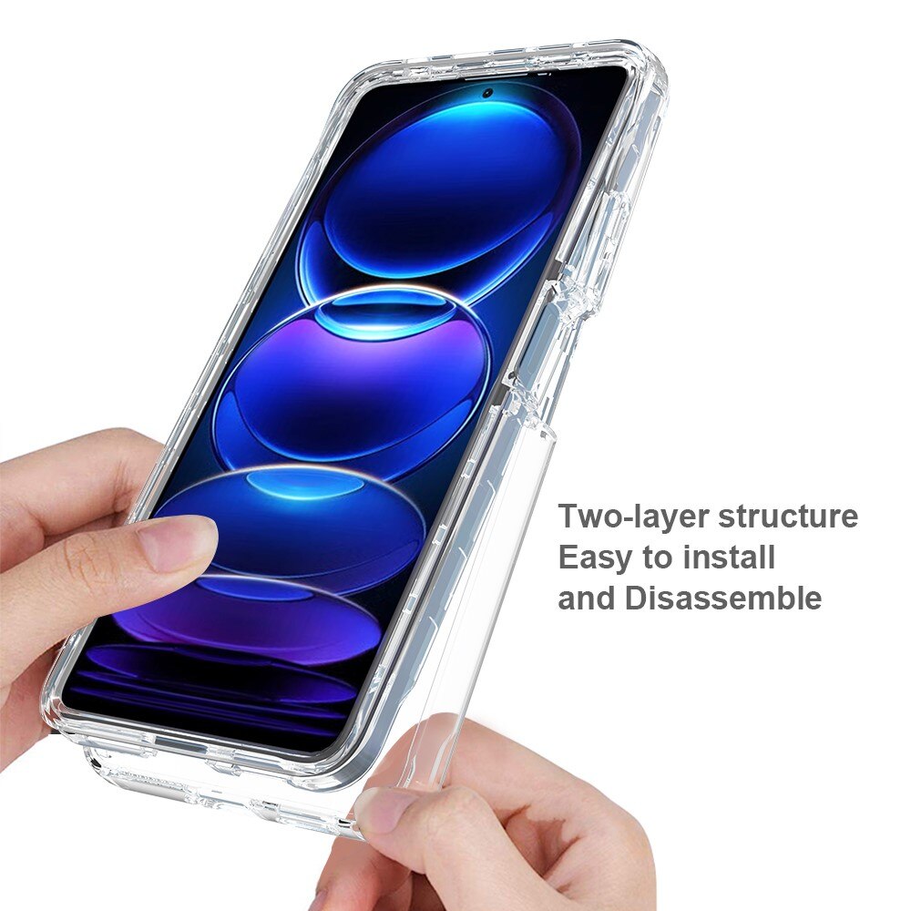 Xiaomi Redmi Note 12 Pro 5G Full Protection Case Transparent