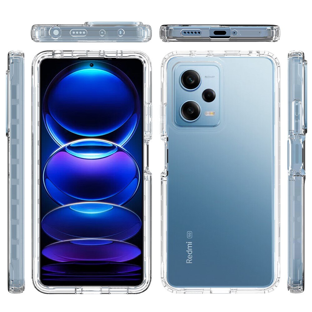 Xiaomi Redmi Note 12 Pro 5G Full Protection Case Transparent