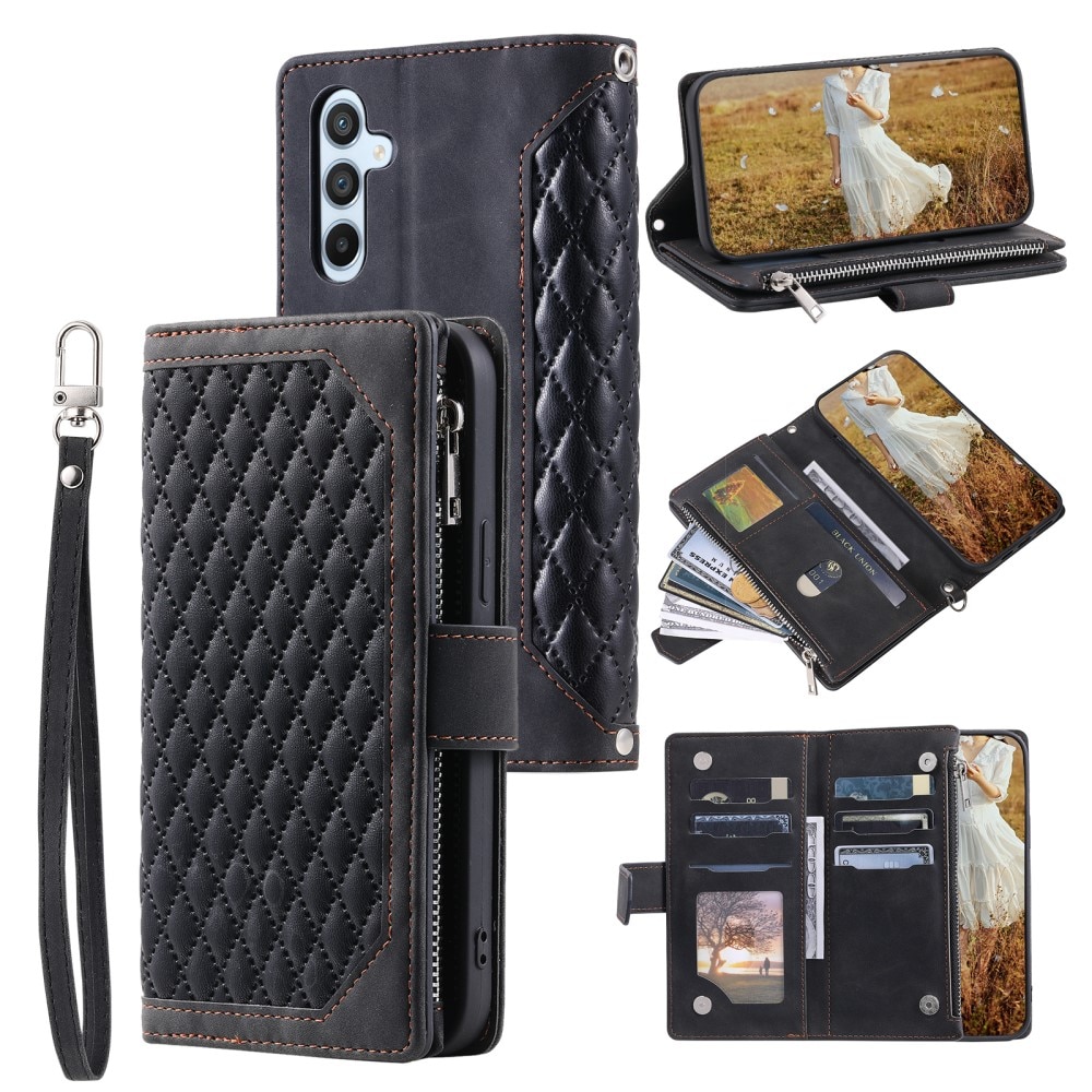 Samsung Galaxy A54 Wallet/Purse Quilted Black