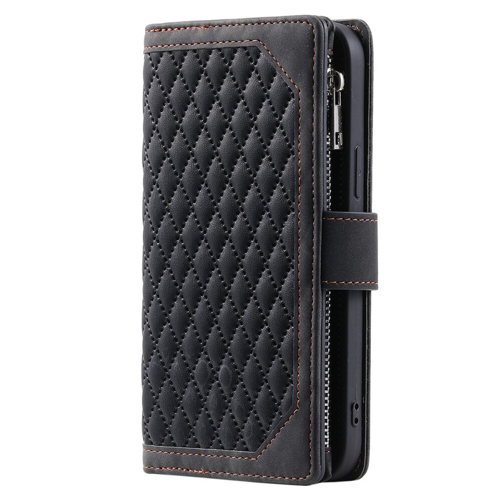 Samsung Galaxy A14 Wallet/Purse Quilted Black