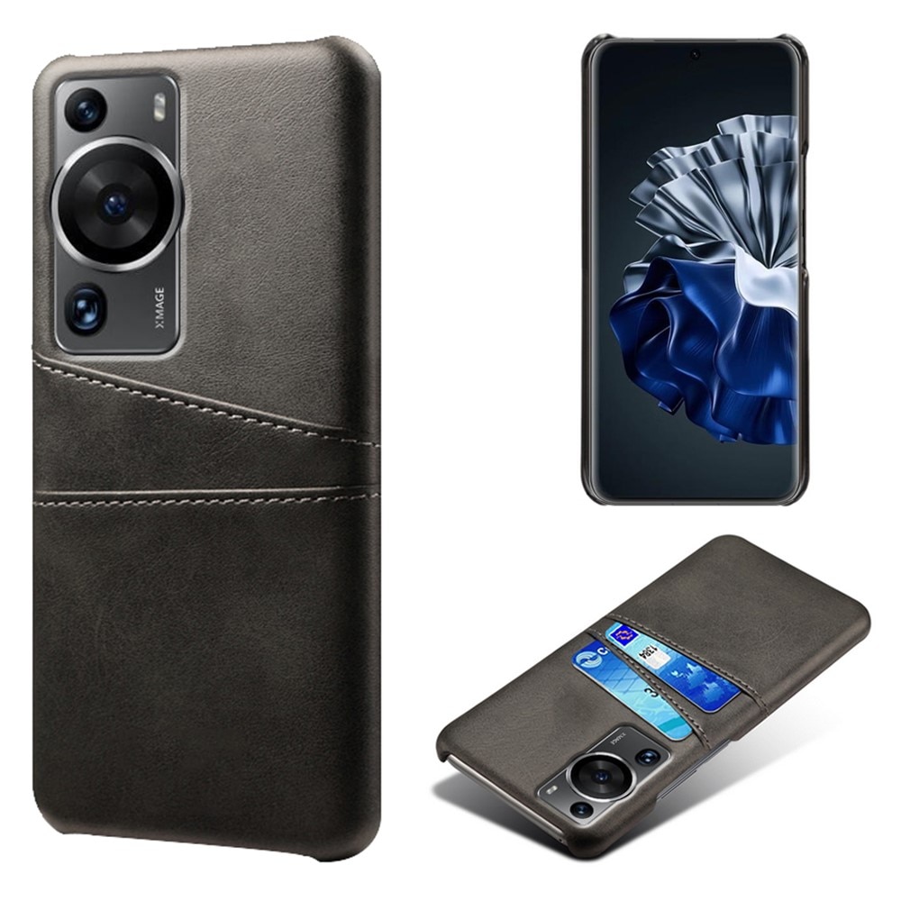 Huawei P60 Pro/P60 Card Slots Case Black