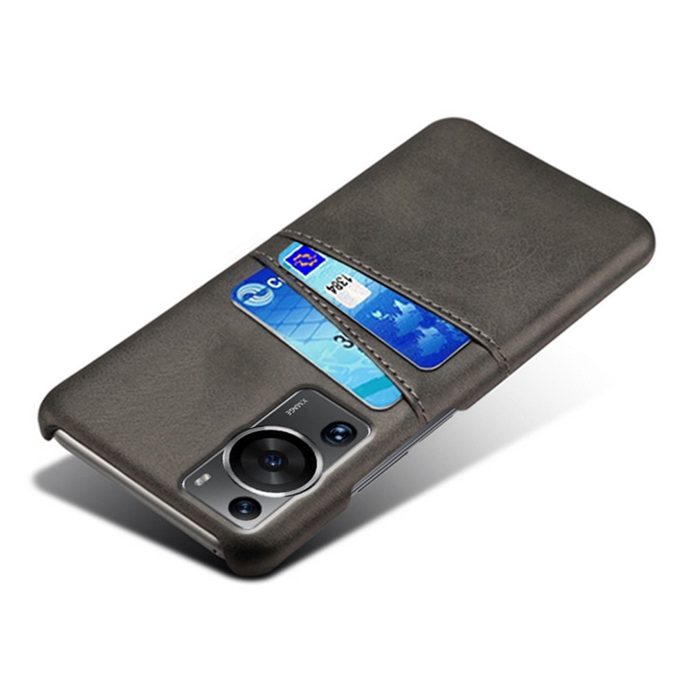Huawei P60/P60 Pro Card Slots Case Black