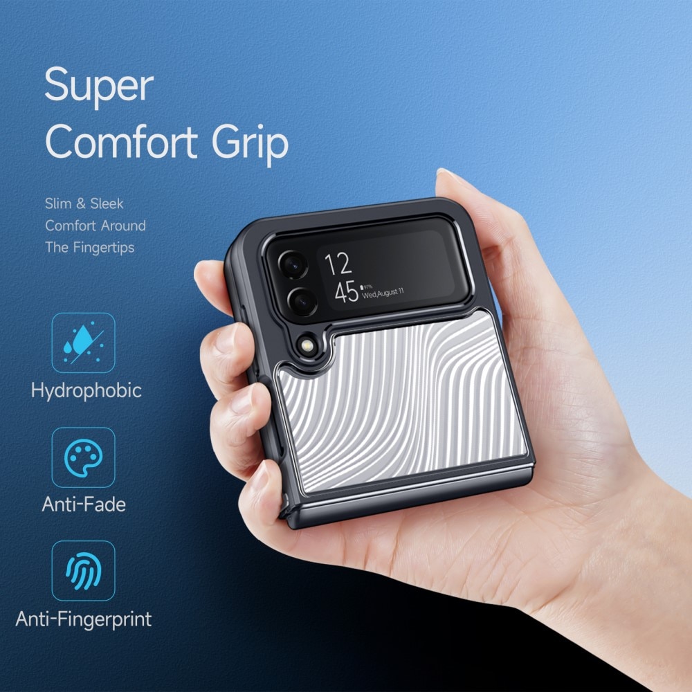Samsung Galaxy Z Flip 4 Aimo Series Case Transparent