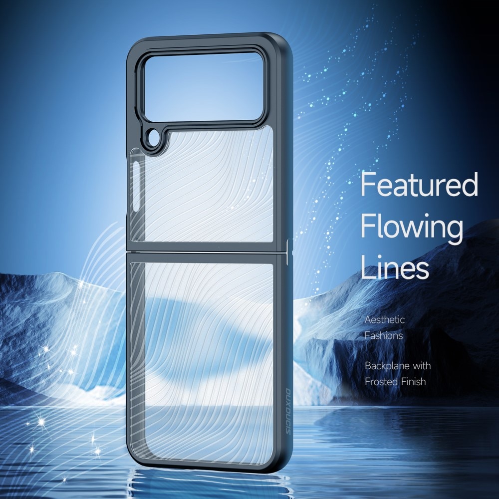 Samsung Galaxy Z Flip 4 Aimo Series Case Transparent