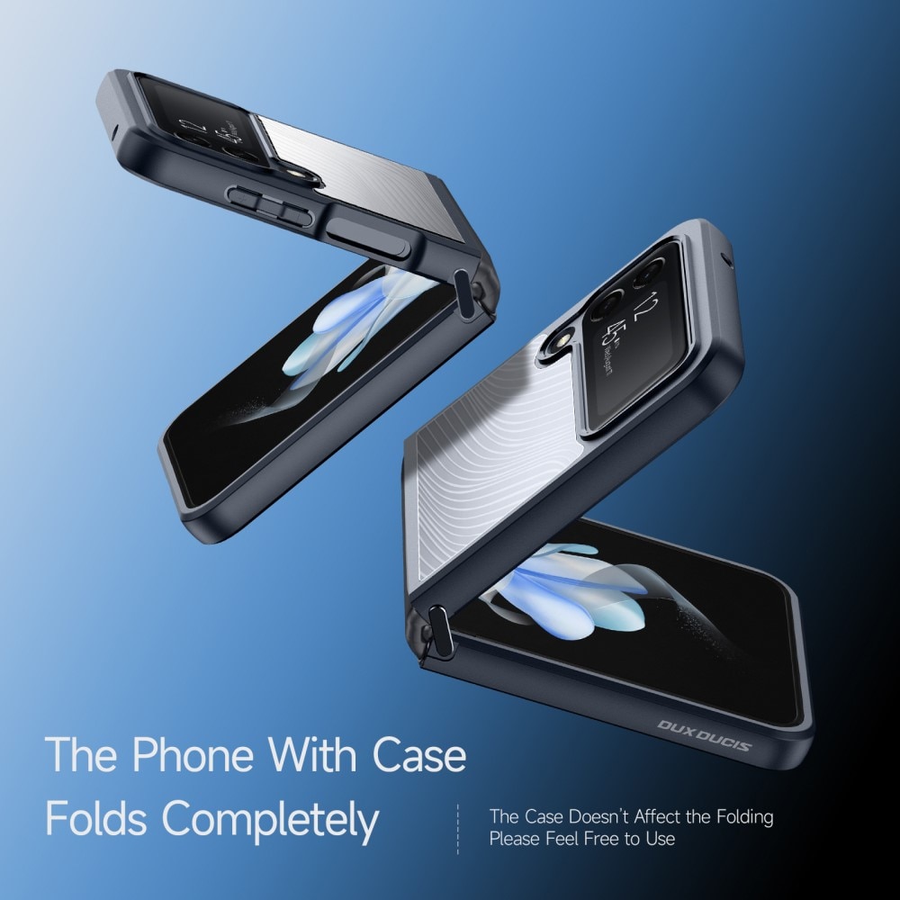 Samsung Galaxy Z Flip 4 Aimo Series Case Transparent