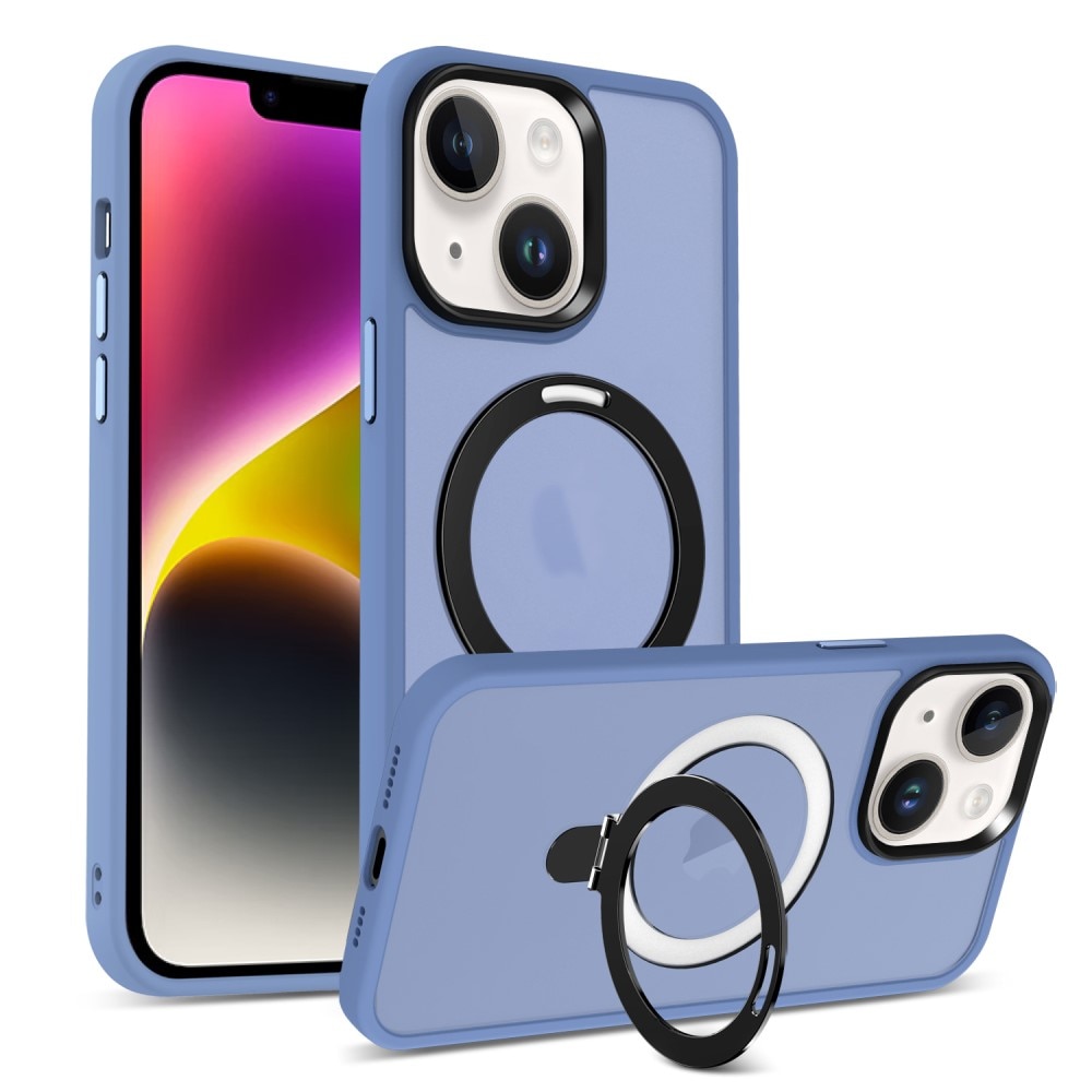 iPhone 13 Hybrid Case MagSafe Ring Blue