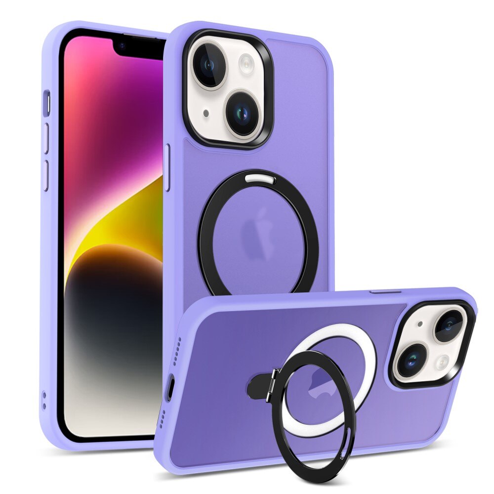 iPhone 13 Hybrid Case MagSafe Ring Purple