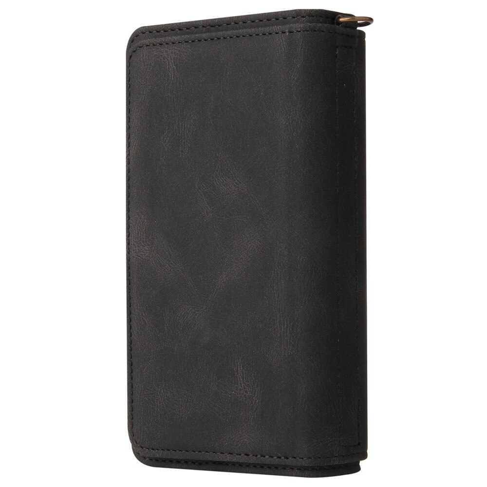 Samsung Galaxy A54 Leather Multi Wallet Black