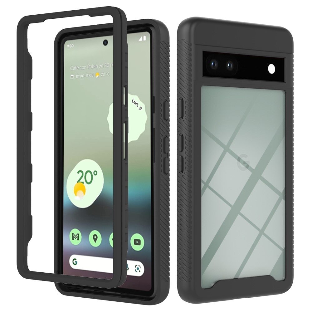 Google Pixel 7a Full Cover Case Black