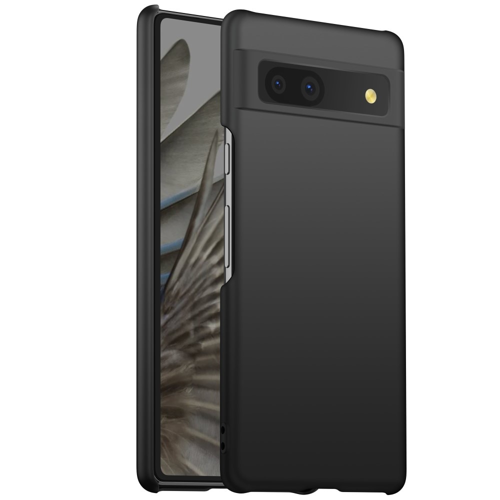 Google Pixel 7a Rubberized Hard Case Black