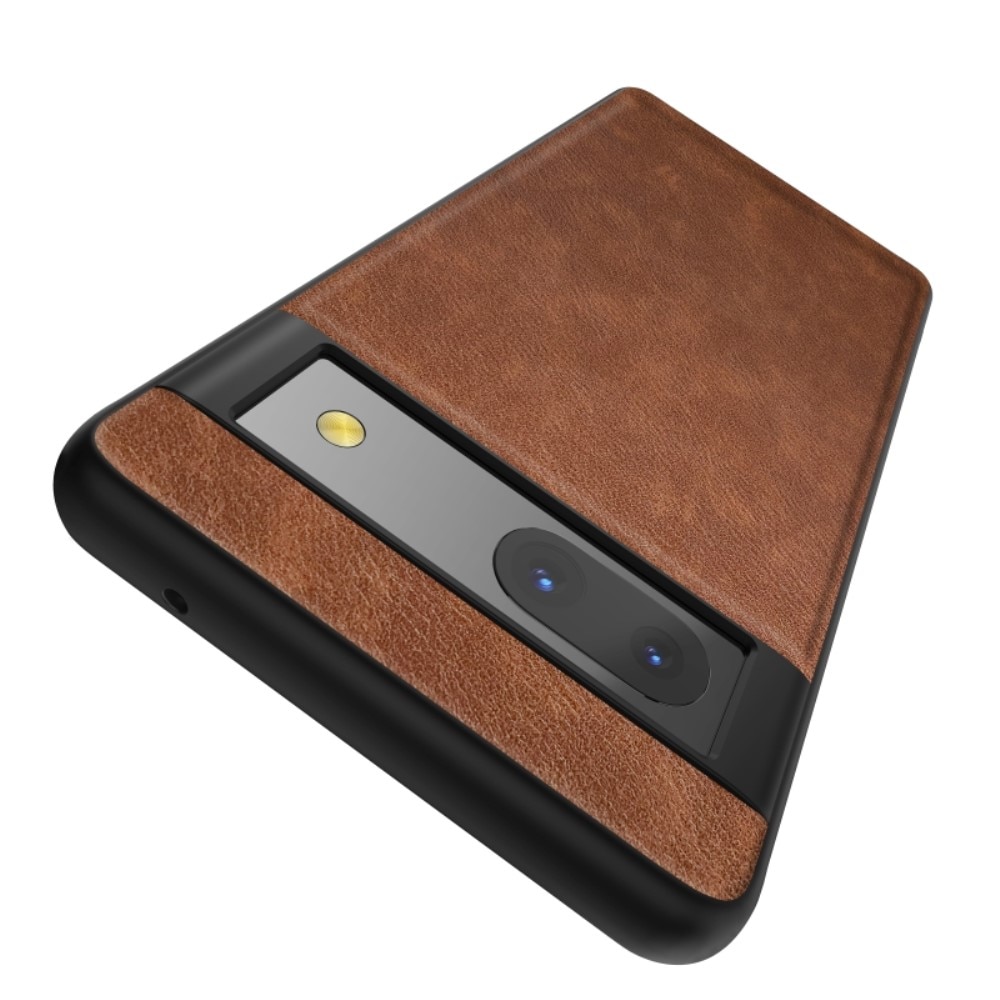 Google Pixel 7a Leather Case Brown