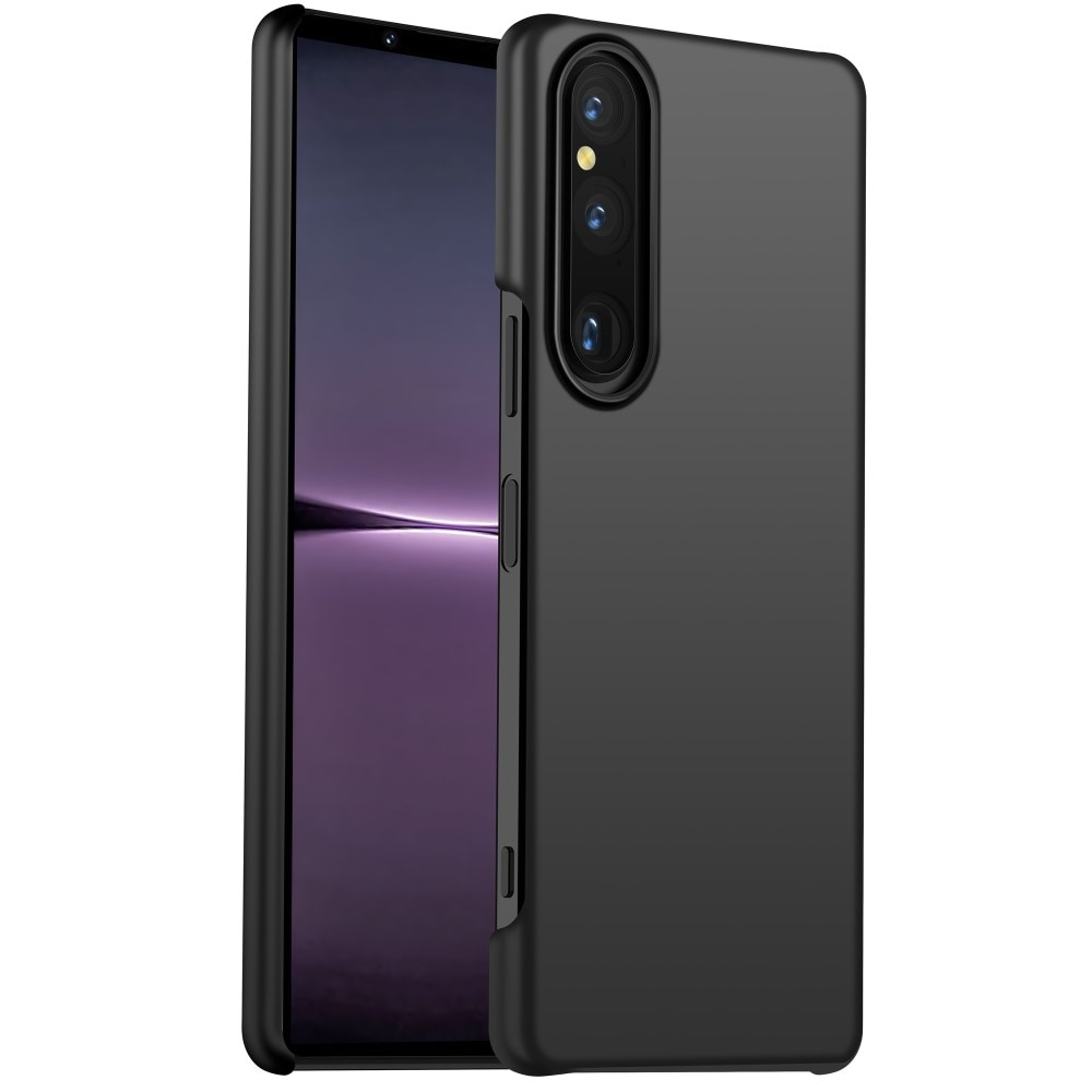 Sony Xperia 1 V Rubberized Hard Case Black