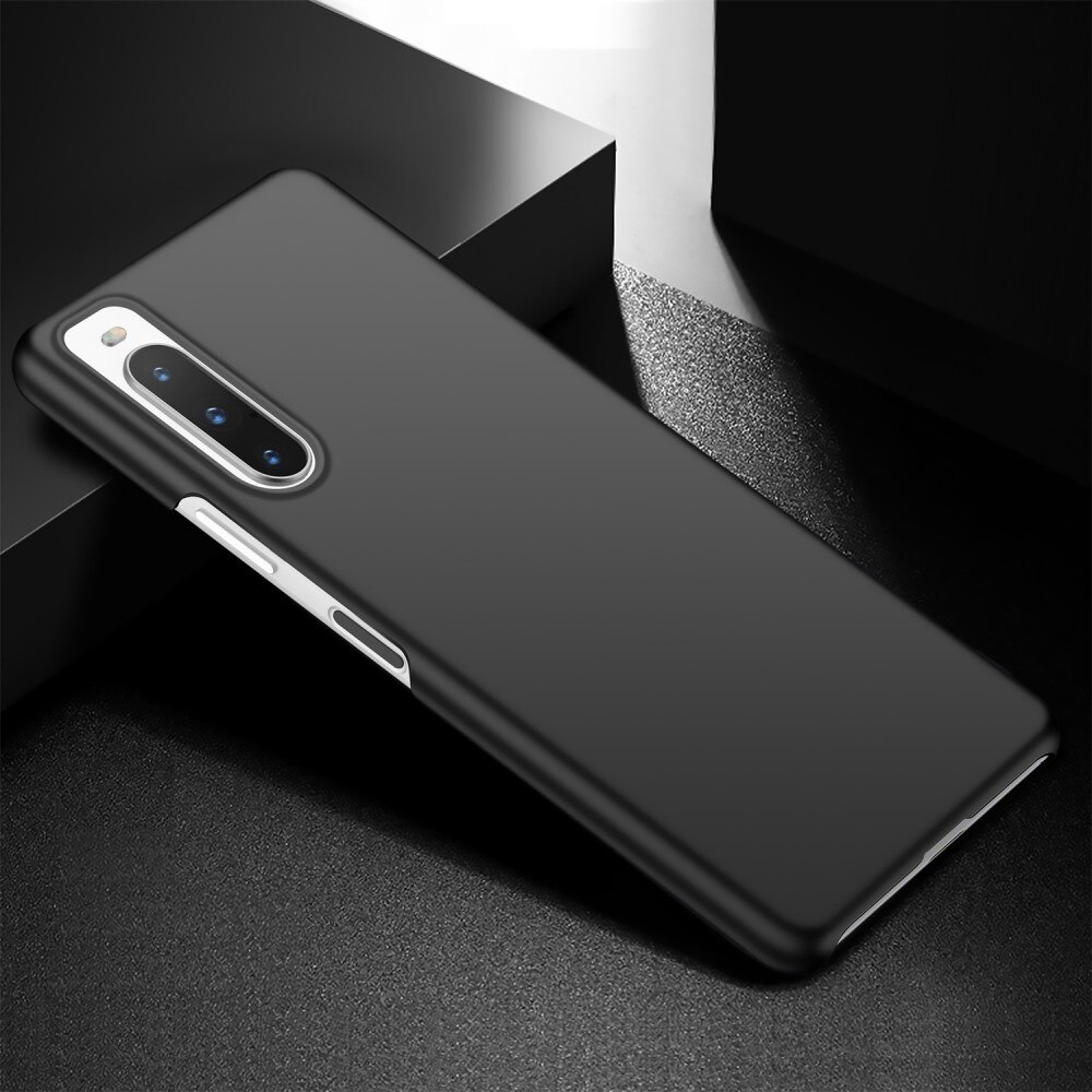 Sony Xperia 10 V Rubberized Hard Case Black