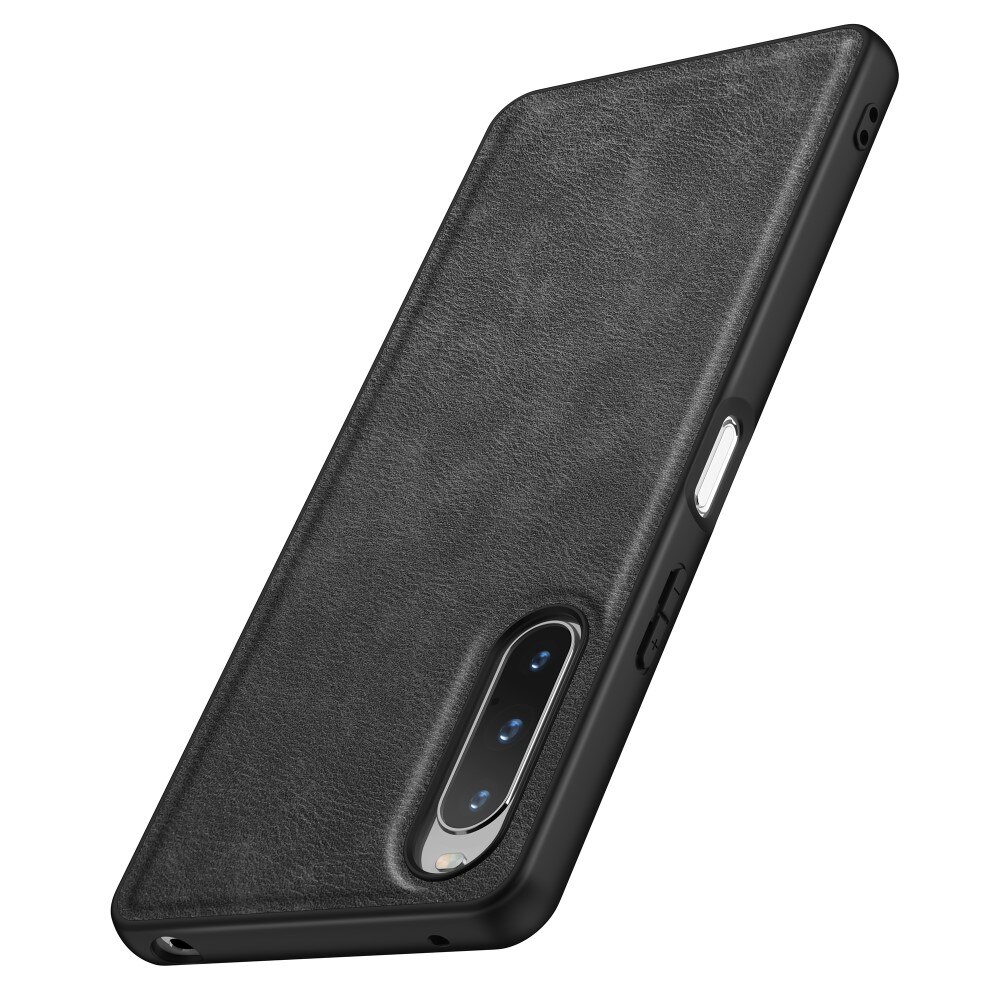 Sony Xperia 10 V Leather Case Black