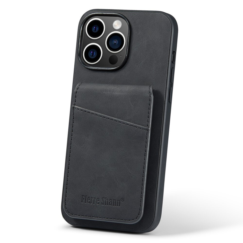 iPhone 13 Pro RFID blocking Multi-Slot Case Black