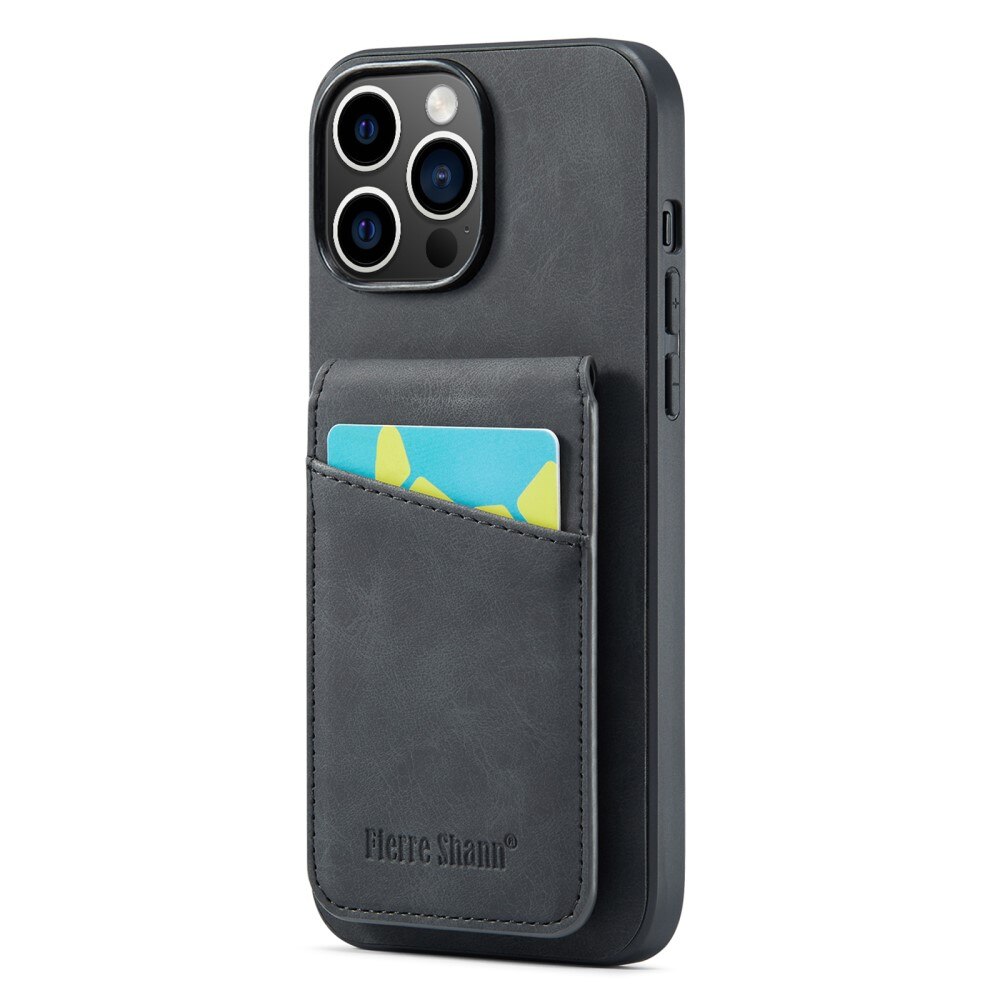 iPhone 13 Pro RFID blocking Multi-Slot Case Black