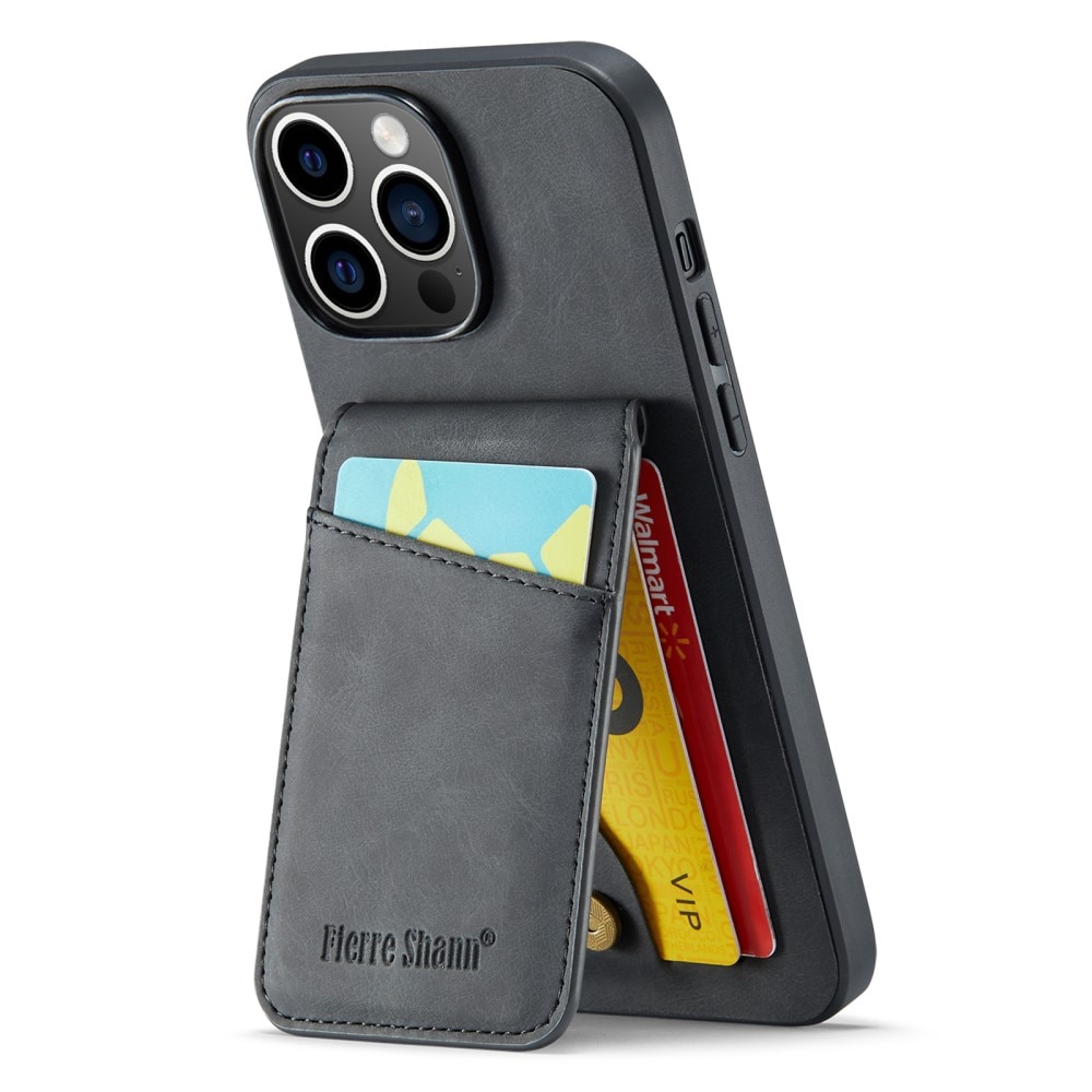 iPhone 13 Pro RFID blocking Multi-Slot Case Black