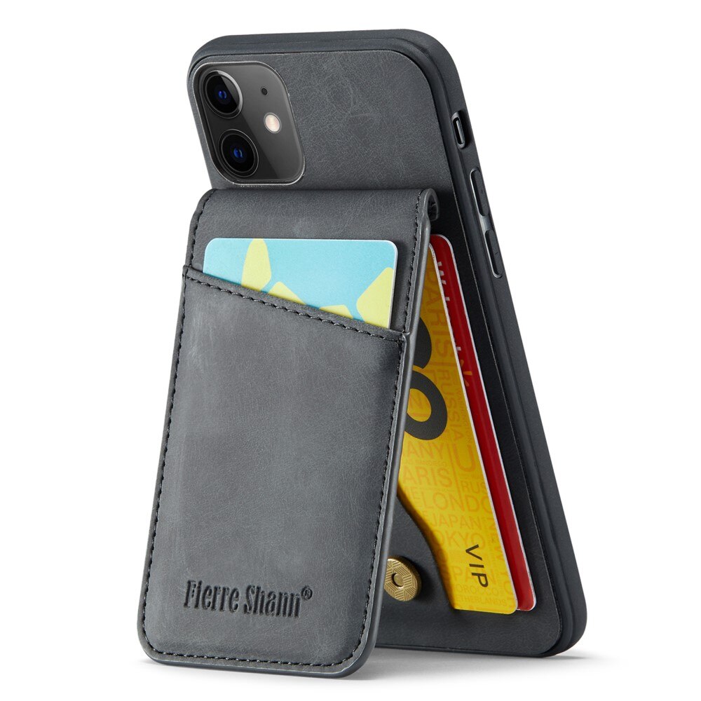 iPhone 11 RFID blocking Multi-Slot Case Black