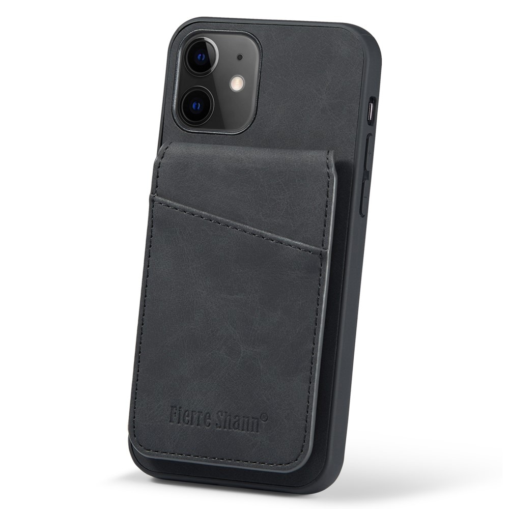 iPhone 12/12 Pro RFID blocking Multi-Slot Case Black