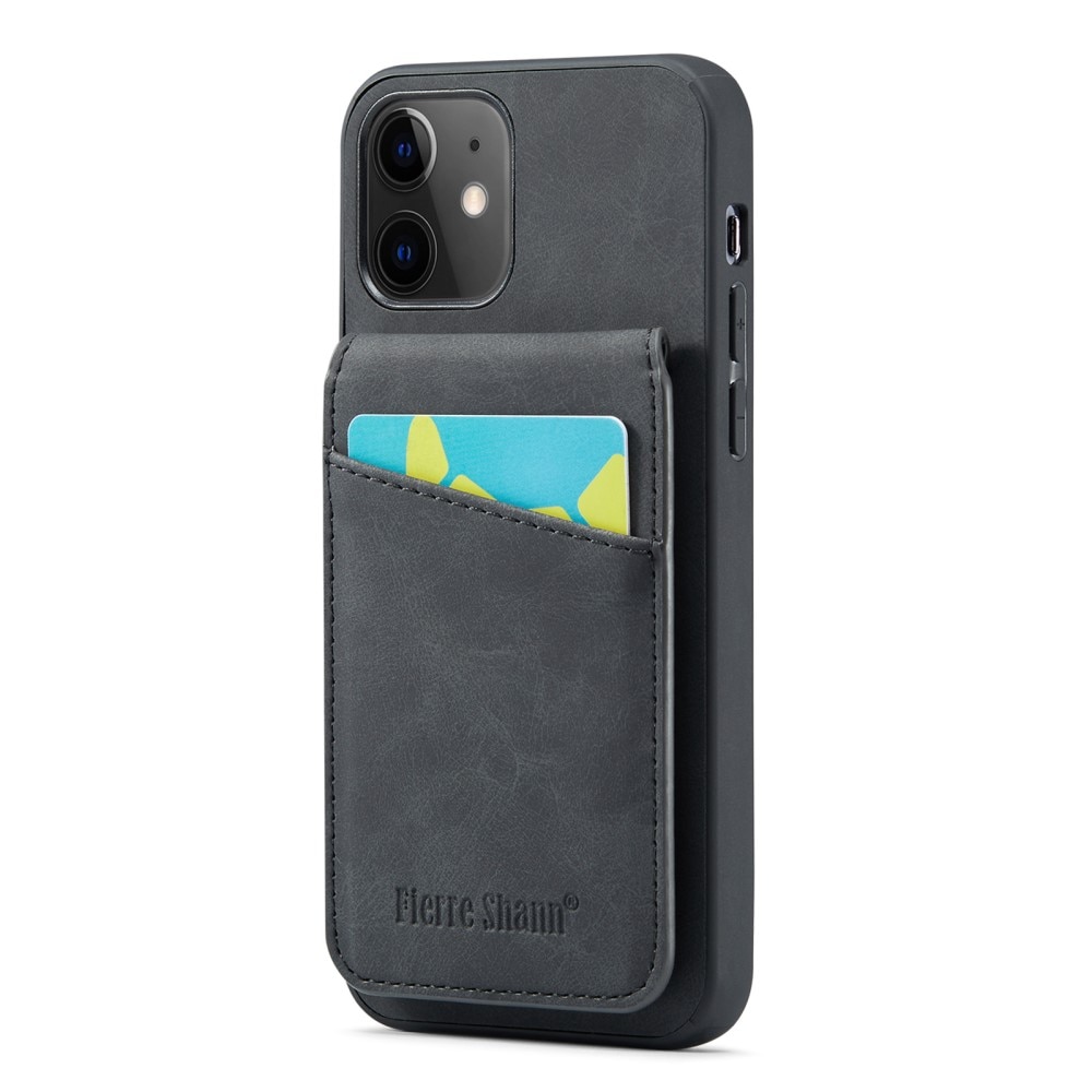 iPhone 12/12 Pro RFID blocking Multi-Slot Case Black