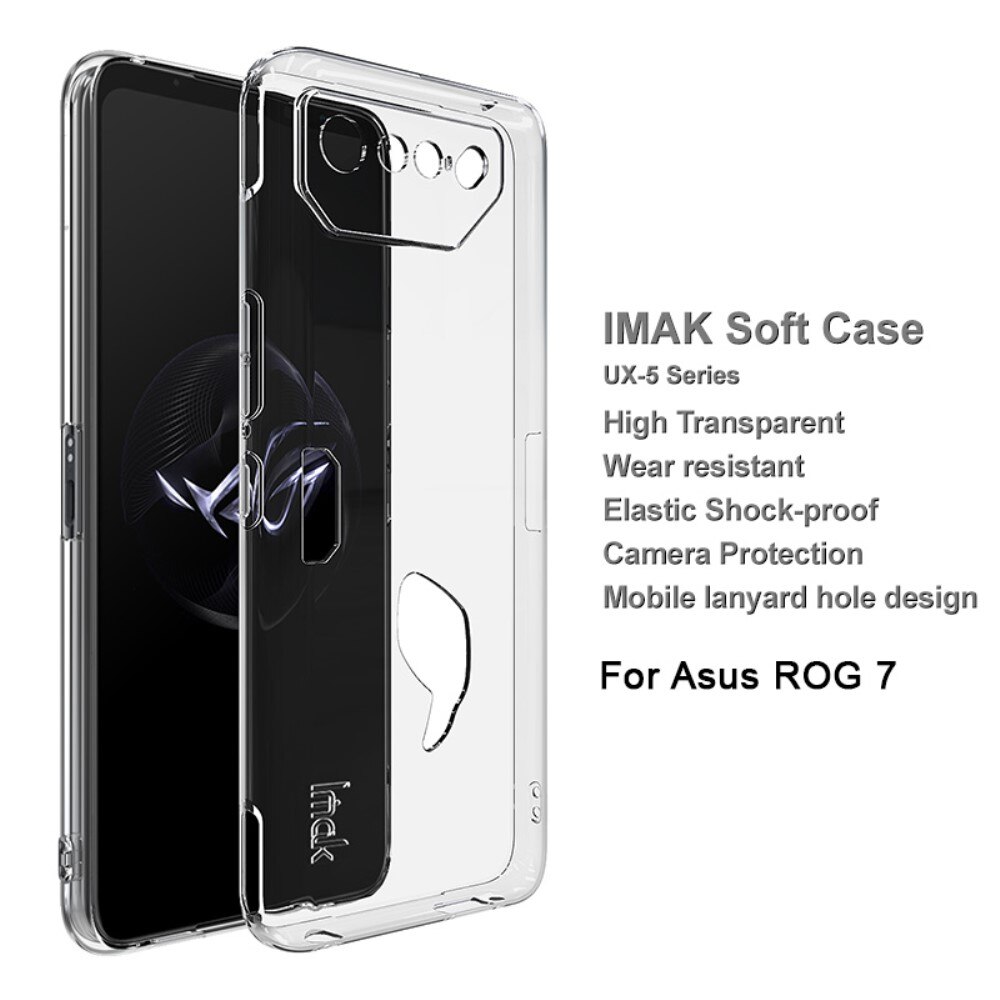 Asus ROG Phone 7 TPU Case Crystal Clear