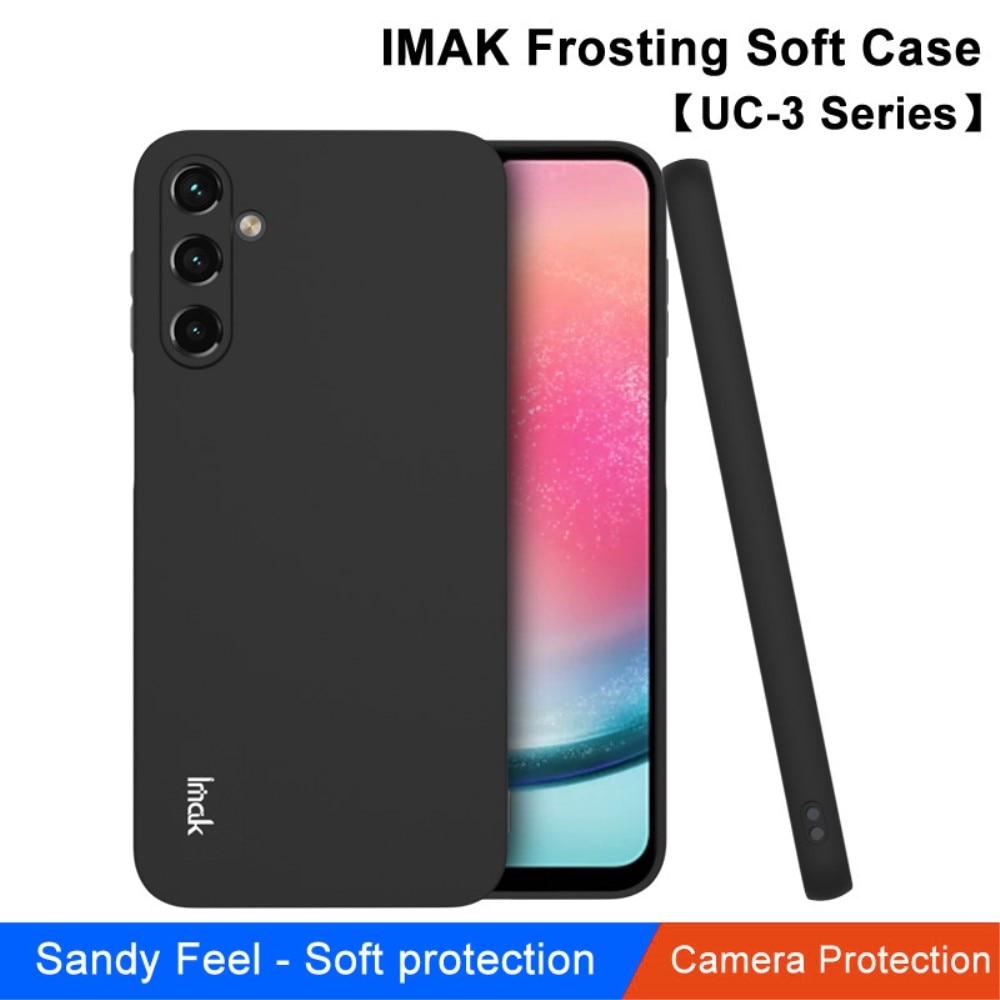 Frosted TPU Case Samsung Galaxy A24 Black