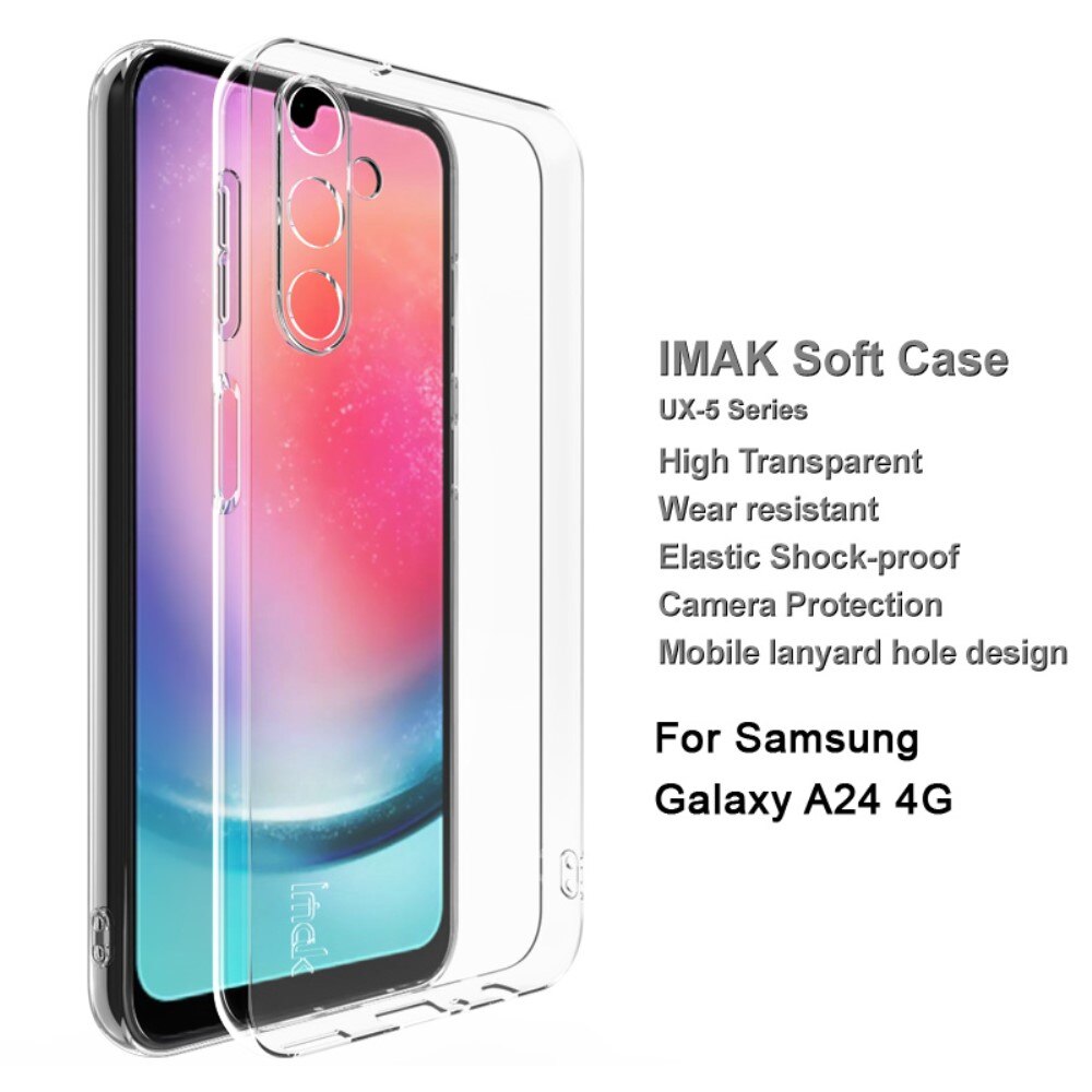 Samsung Galaxy A24 TPU Case Crystal Clear