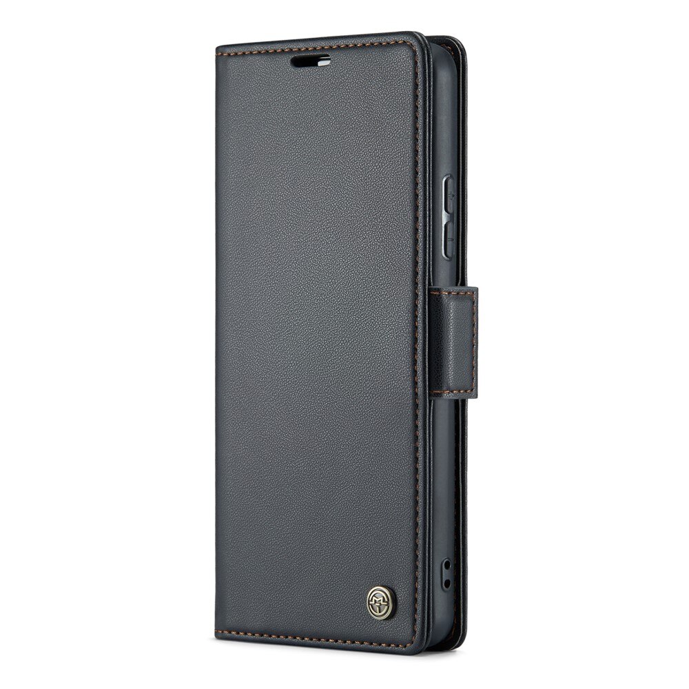 Samsung Galaxy A54 RFID blocking Slim Wallet Case Black