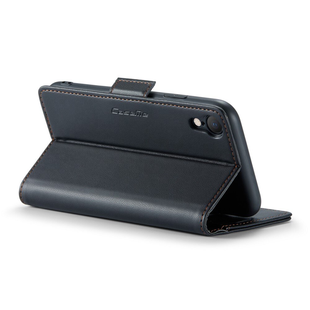 iPhone Xr RFID blocking Slim Wallet Case Black