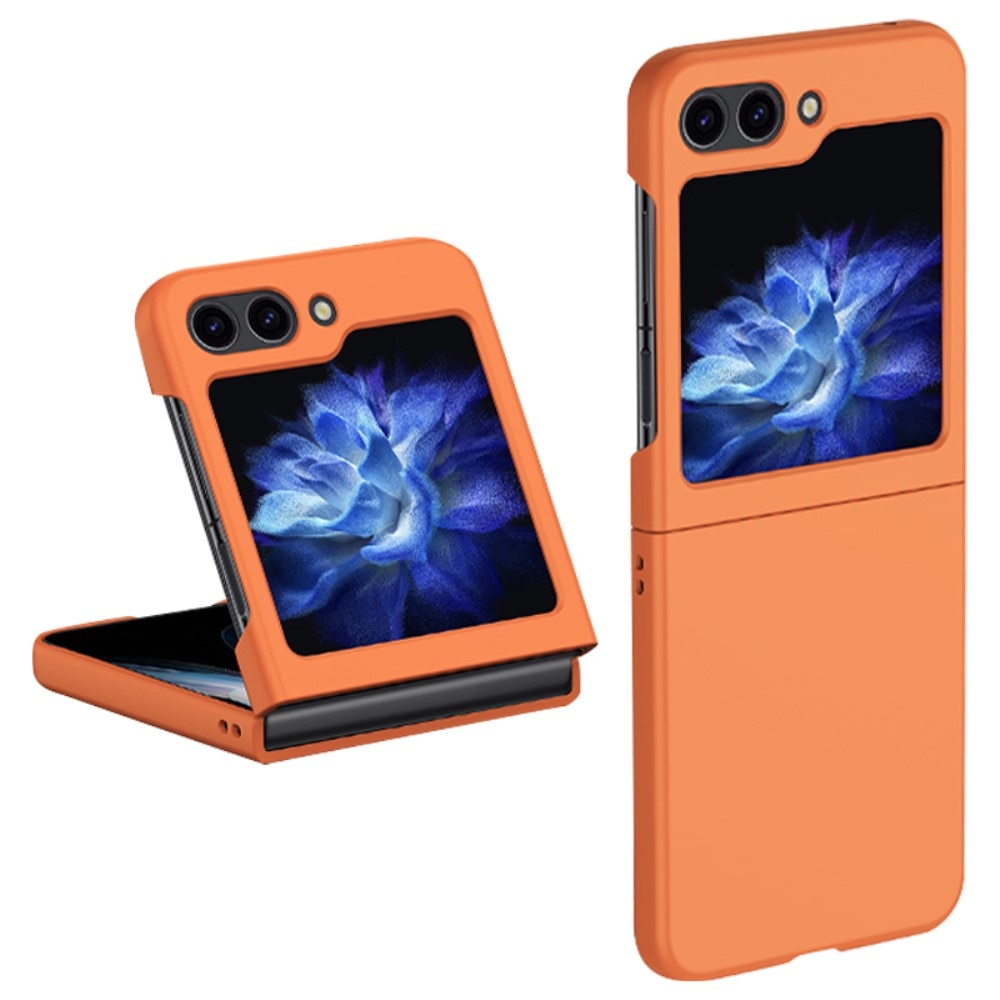 Samsung Galaxy Z Flip 5 Rubberized Hard Case Orange