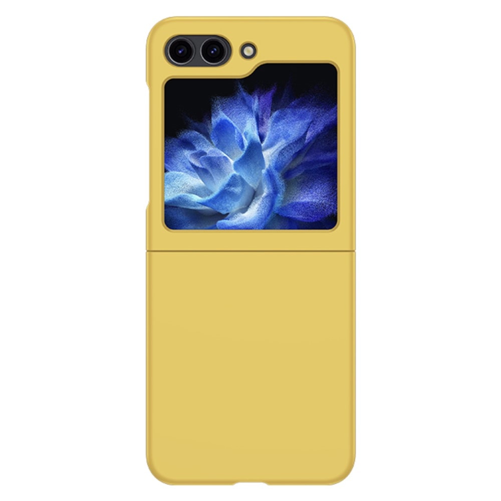 Samsung Galaxy Z Flip 5 Rubberized Hard Case Yellow